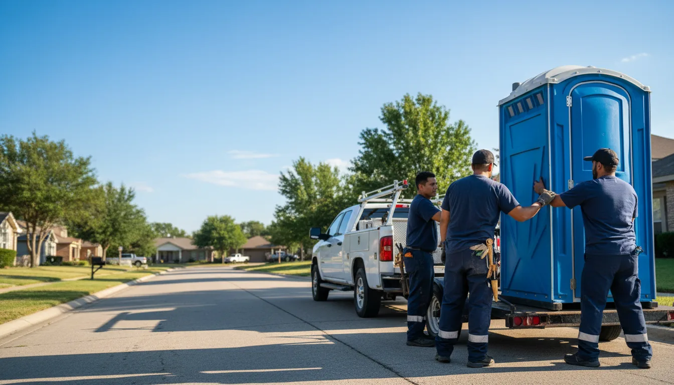 Portable Toilet Rental in Paint Rock, TX near me